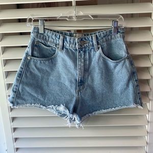 Princess Polly Abrand Jean Shorts